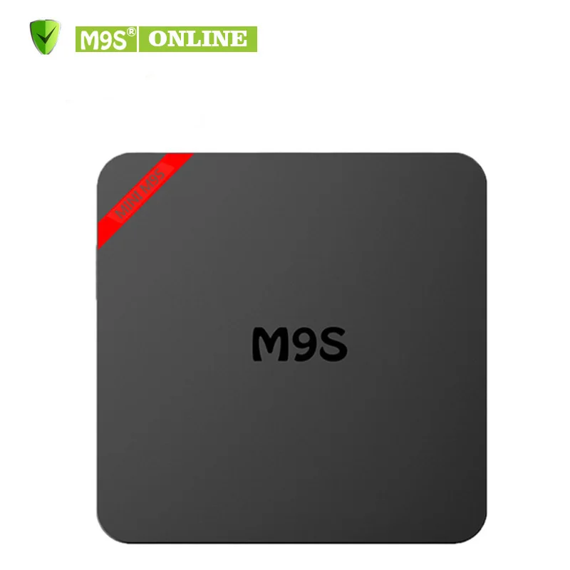 Мини M9S Android 7 1 ТВ приставка Amlogic S905W четырехъядерный 64 бит 2G 16GB 4K 1080P потоковое
