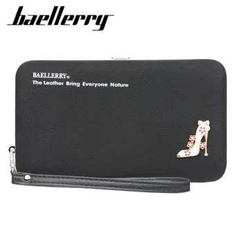 

Women Wallet Leather Long Purse Female Money Cash Bag Phone Pocket Luxury Ladies Coin Purse Case Wristlet Wallet Carteras WWS277