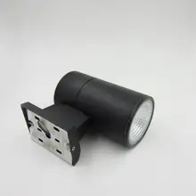 YRANK светодиодный настенный светильник 7 Вт крепеж на поверхности коксовой батареи внутреннее и наружное освещение для крыльца сада двора свет гостиницы