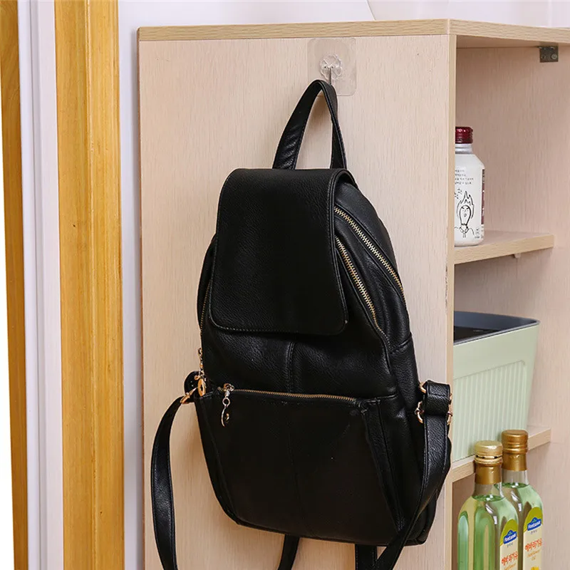 

Strong Wall Hook Transparent Suction Cup Seamless Adhesive Hook Sucker Garage Storage Key Holder Wall Kitchen Bathroom Hook