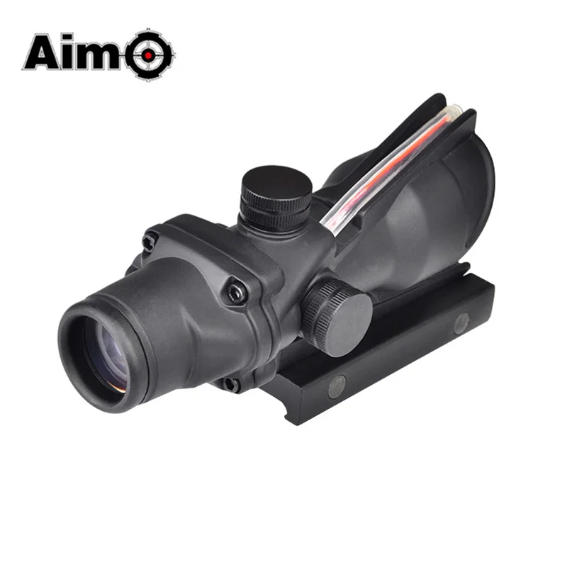 

AIM-O ACOG 4X32C Red Dot Illumination Rifle Scope Tactical Riflescope Airsoft hunting Scope AO1002