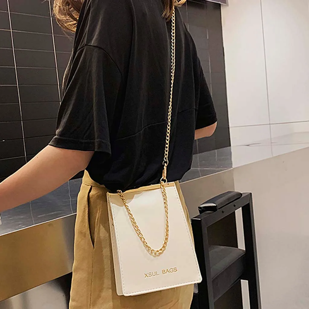 

handbag Women's luxury Leather bag Chain Shoulder Bag Diagonal Crossbody Bag for woman Bucket Bolsos Handbag sac a main femme