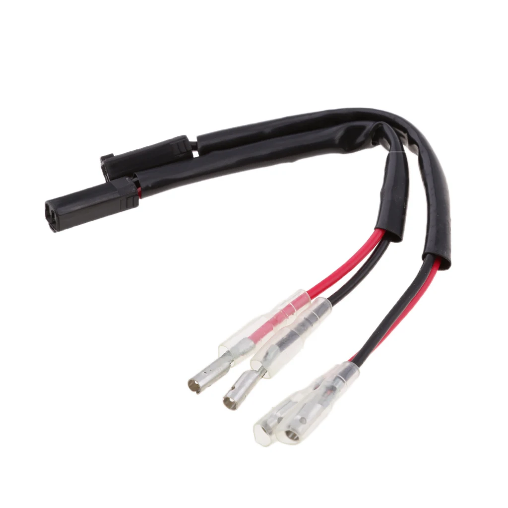2pcs Motorcycle Turn Signal Wire Connectors Plug CableTurn Signal Marker Wire Adapters Plug Connectors for Suzuki GSX1300R