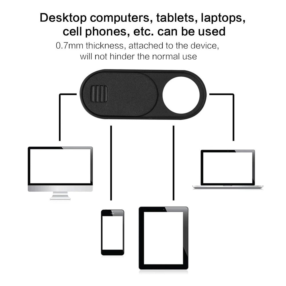 3 шт. универсальная веб-камера крышка затвора Магнитный слайдер Пластиковая крышка камеры для iPhone ПК ноутбуки мобильный телефон объектив конфиденциальности палка