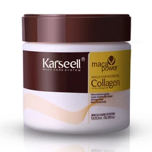 Karseell Марокко Аргановое Масло Маска Для Волос Кератина Профессиональный Ремонт Сухих Повреждённых Волос Лечение Волос Увлажняющий Кондиционер 500 мл Мака Кокосовое Масло Салон Уход За Волосами Натуральный Продукт