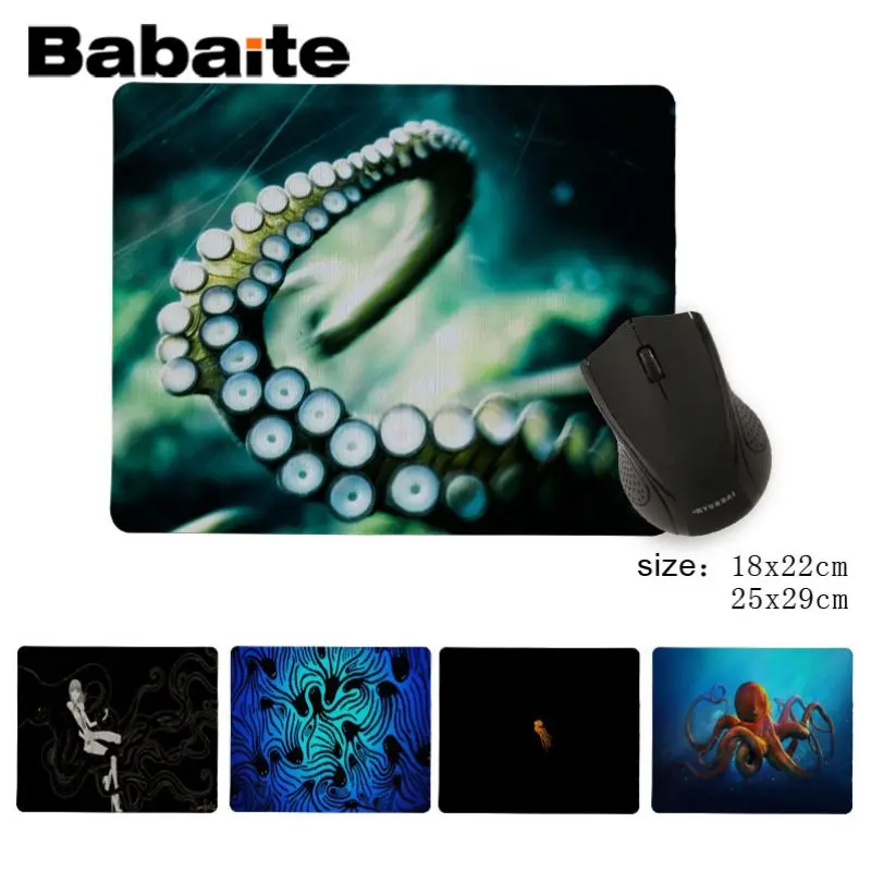 

Babaite Octopus Office Mice Gamer Soft Mouse Pad Fashion Computer Mousepad Gaming Mouse Mats