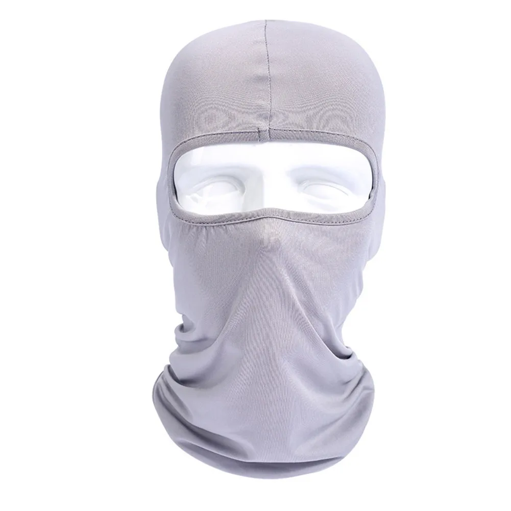 Балаклава мотоциклетная маска для лица полная маска для лица для мотоциклетного шлема летняя дышащая маска мото синяя коляска - Цвет: BF-05
