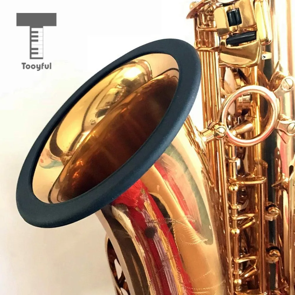 Saxophone Ring Mute Silicone Bell Protector Protective for Tenor Sax Accessory | Спорт и развлечения