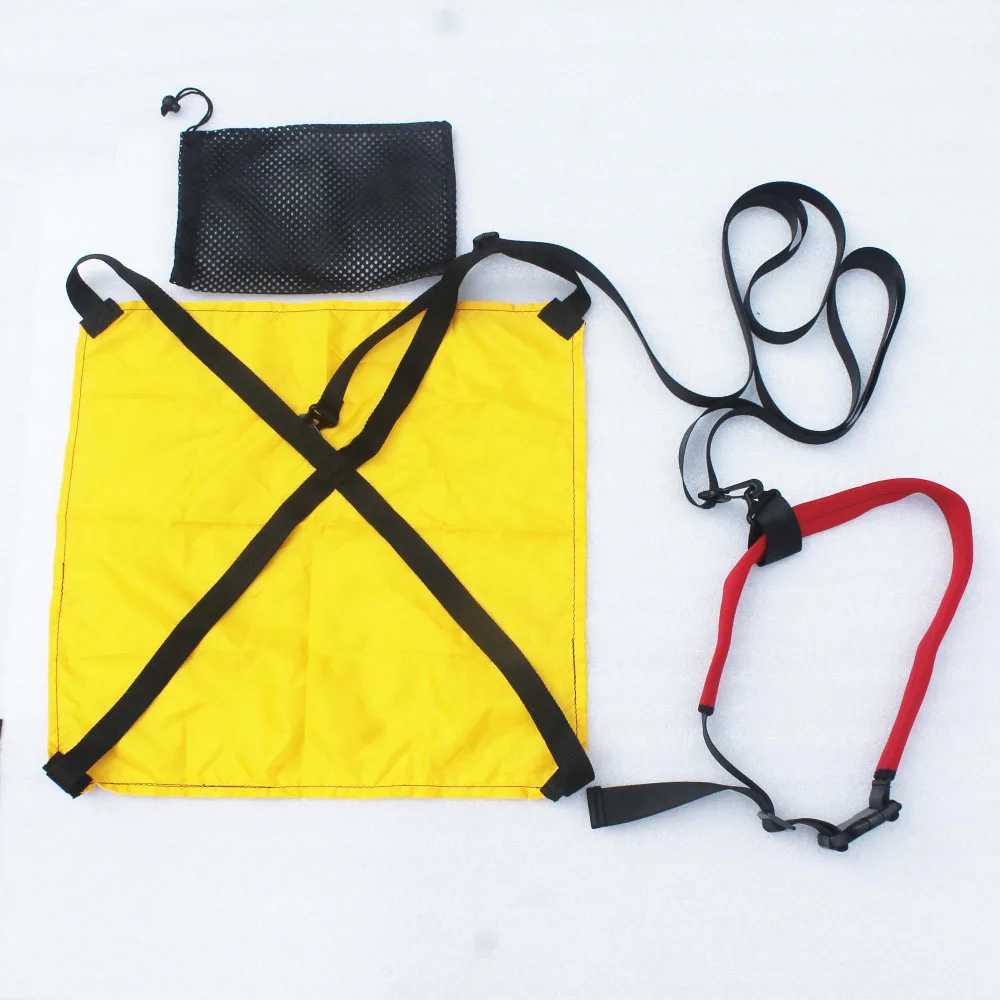 

Swim Resist Parachute Drag Trainer Belt Tow Tether Training Leash