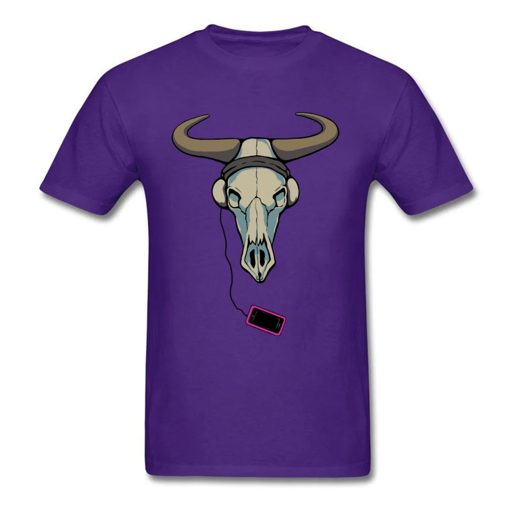 Skull Likes Music Too_purple