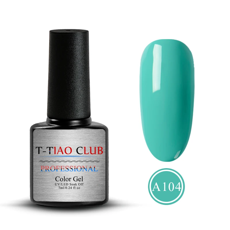 T-TIAO CLUB, 7 мл, чистый цвет, гель, матовый лак для ногтей, верхнее покрытие ногтей, замачиваемый, для маникюра, УФ-гель, лак, сделай сам, дизайн ногтей, маникюрный лак - Цвет: NM30400