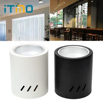 

Ceiling Light Modern Surface Mounted Anti-fog Down Light For Bathroom Bedroom Spotlight Round LED Downlights Decorative Lighting