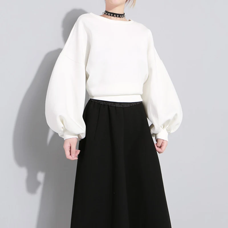 حزام القوس twptwinstyle هودي للنساء اتيرن كم جولة طوق قصير السترة قمم الخريف الشتاء الإناث أزياء ملابس فضفاضة حزام القوس twptwinstyle هودي للنساء اتيرن كم جولة طوق قصير السترة قمم الخريف الشتاء الإناث أزياء ملابس فضفاضة