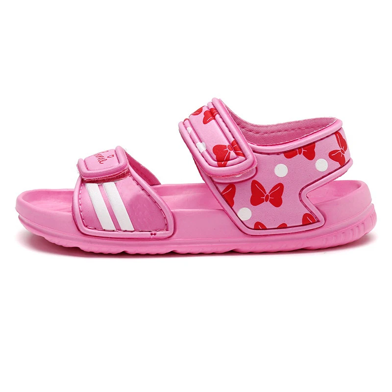 Новинка года; летняя детская обувь унисекс для мальчиков и девочек детская обувь детские пляжные сандалии с пряжкой на ремешке