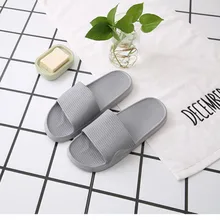 Home slippers summer bathroom soft bottom home indoor foam non-slip couple home summer sandals and slippers wholesale