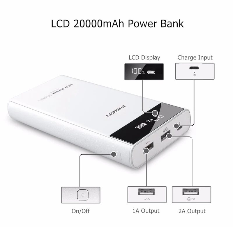 pisen 20000mah (2)