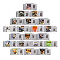 

Video Game Cartridge 64 Bit Game Console Card Internationa Supersta Socce English Language US Version