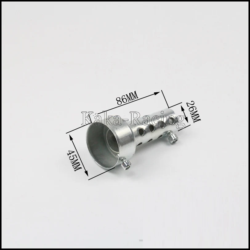 Universal 35mm 42mm 45mm 48mm 60mm DB Killer Silencer Noise Sound Reduce Muffler Silencer For Akrapovic Motorcycle exhaust pipe - Color: Type A2