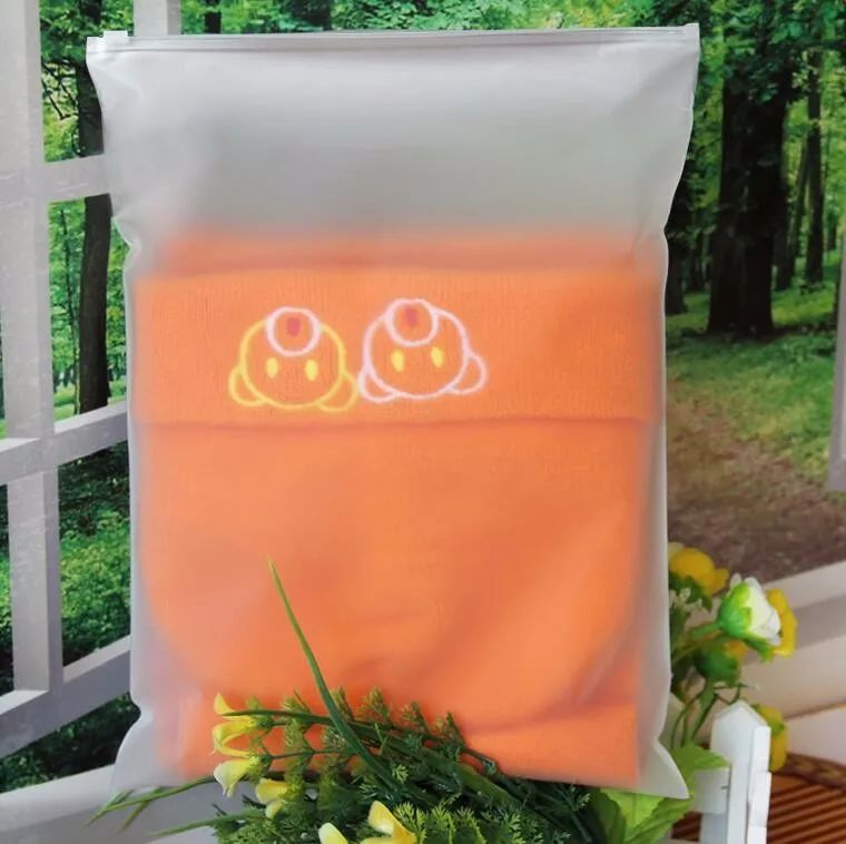 20*28cm zip lock bags for clothes zip 