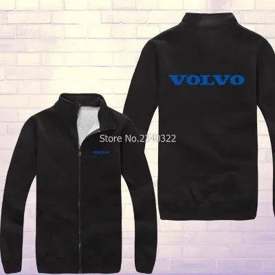 

New arrived winter autunm coupe Volvo sweatshirt letter 4S overalls labeled zipper cardigan clothes