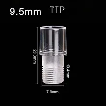 20 шт 9,5 мм стерильный одноразовый Кристалл головка для бровей тату татуировки аксессуары вышитые татуаж бровей Munsu инструмент