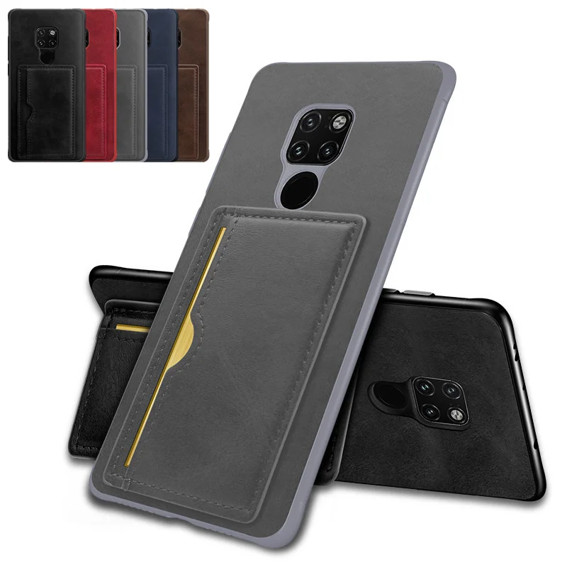 Для Huawei Mate 20 Pro P30 P30Lite P30Pro Кредитная карта Роскошный кошелек чехол с подставкой