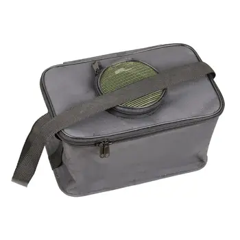 

Boodun Collapsible Canvas Bucket Water Bag Foldable Fish Carrier Container Square Fishing Accessory