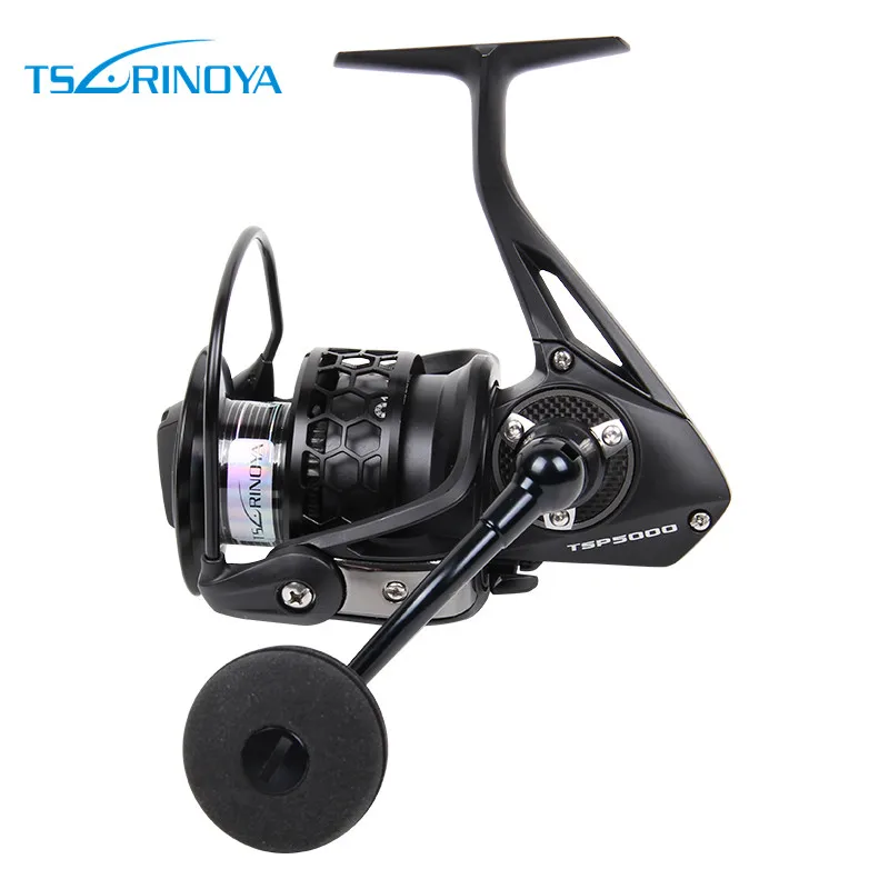 

TSURINOYA Spinning Fishing Reel Full Metal 12 Ball Bearing Max Drag 12kg Reel SPIRIT TSP5000 Moulinet de peche carrete de pesca