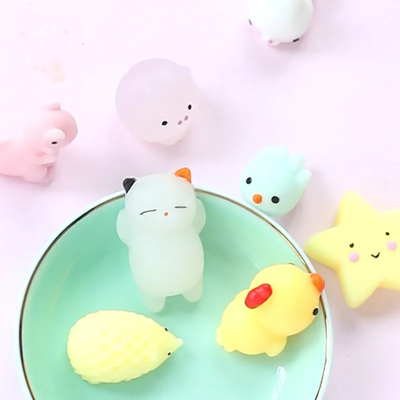 

Creative Mini Cactus Cream Scented Squishy Slow Rising Squeeze animal Strap Kids Christmas Toy Kids Children Baby Toys New