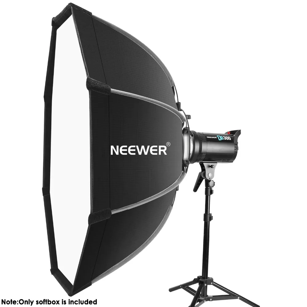 Neewer 26 дюймов/65 см складной восьмиугольный софтбокс с креплением Bowens чехол для