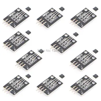 

Factory Wholesale KY-003 10pcs/Lot Analog Hall Magnetic Sensor Module