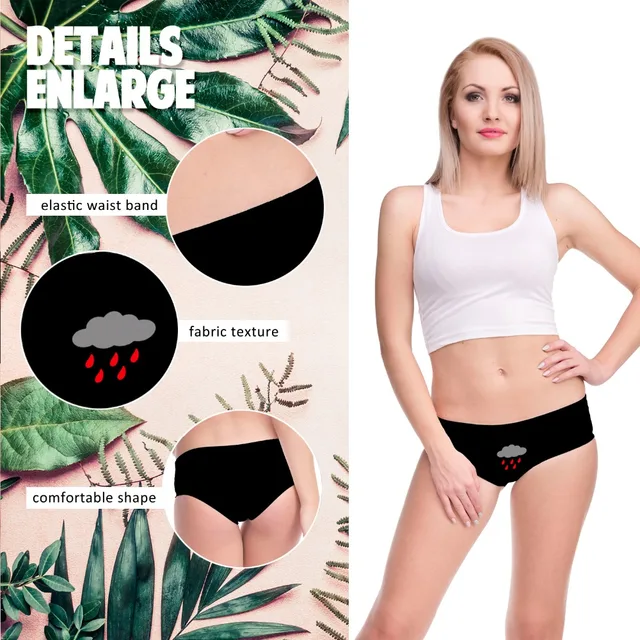 DeanFire Super Soft Novelty Women's Underwear Panties CHEESE Print