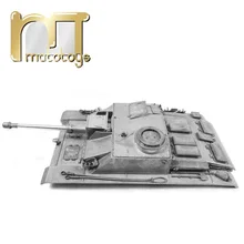 Mato металлический верхний корпус для 1/16 Mato Stug III 1226 металлический бак, с recoil ствол пистолет