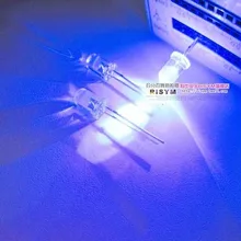LED белый излучает синий светодиод/LED 5 мм/5 мм Яркость LED 7000mcd(#66358