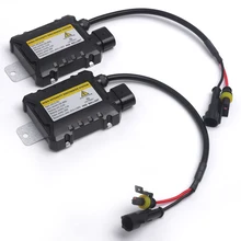 2 шт. тонкий HID 55 Вт ксеноновый сменный электронный цифровой