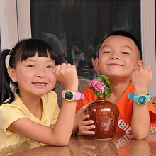 SOS Emergency Anti Lost GPS Tracker Watch For Kids with Wifi GSM Smart Mobile Phone App Bracelet Wristband