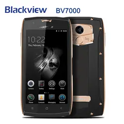 Мобильный телефон Blackview BV7000 Android 7,0 4G LTE 5,0 дюймов MT6737T четырехъядерный мобильный телефон 2 Гб + 16 Гб отпечаток пальца оригинальный смартфон