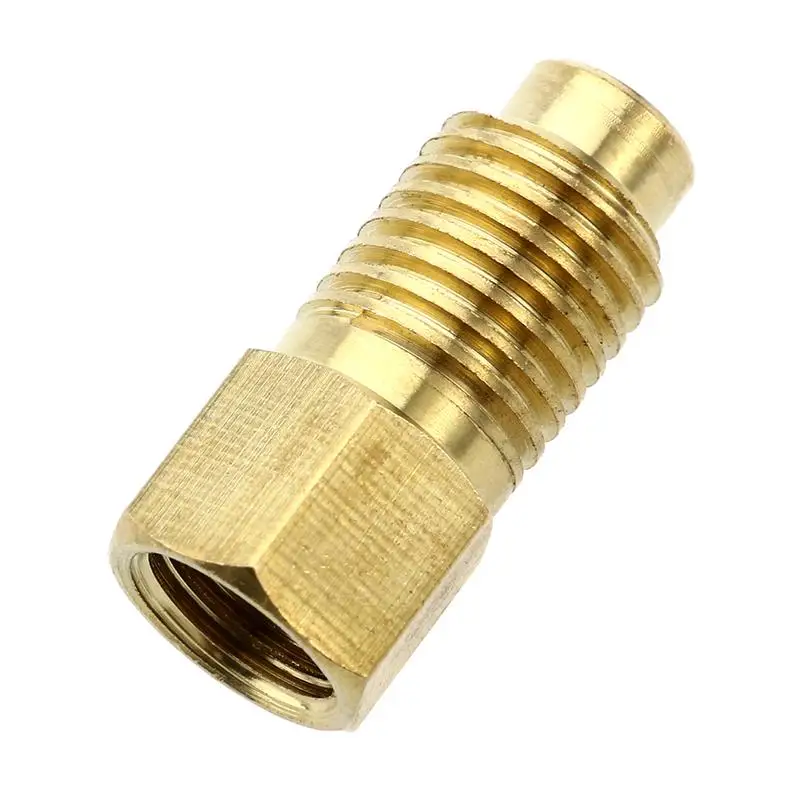 

Car R134A Refrigerant Adapter 1/4 SAE to 1/2 ACME Vacuum Pump Adapter