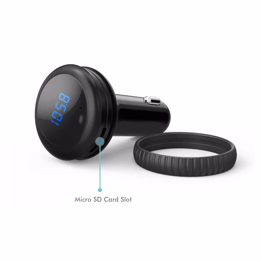 Автомобильный FM трансмиттер JINSERTA Bluetooth 2 USB порта|fm transmitter wireless|bluetooth fm transmittercar mp3 |