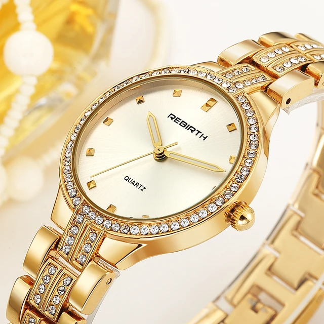 Fashion Rhinestone Watches Women Brand Luxury Crystal Watch Rose Gold Silver Lux Fashion Rhinestone Watches Women Brand Luxury Crystal Watch Rose Gold Silver Lux