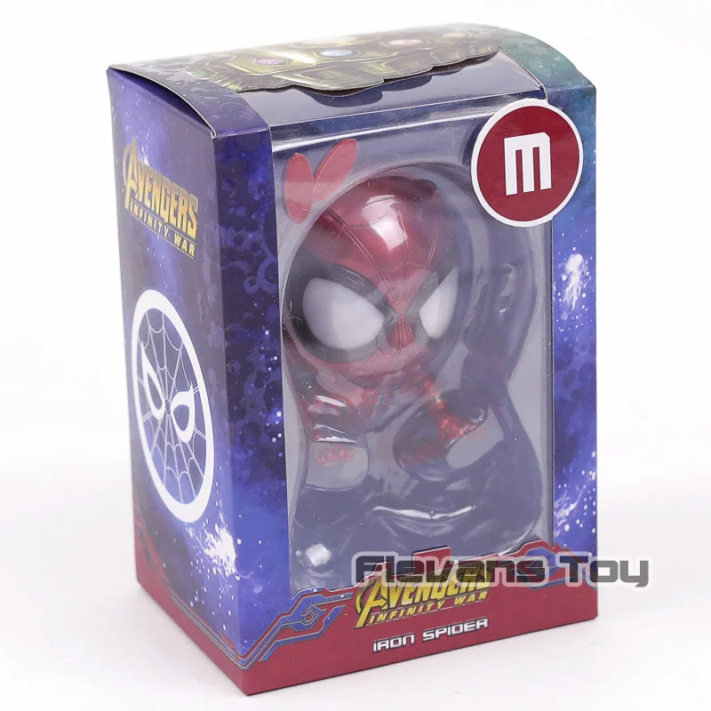 Горячие игрушки Cosbaby Marvel Человек-паук возвращение на родину Человек-паук Железный Паук версии мини-фигурки из ПВХ игрушки 14 видов стилей