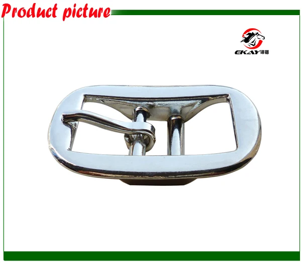 

Free shipping zinc die casting horse halter buckle,nickle plated belt buckle.(BKZ8064)