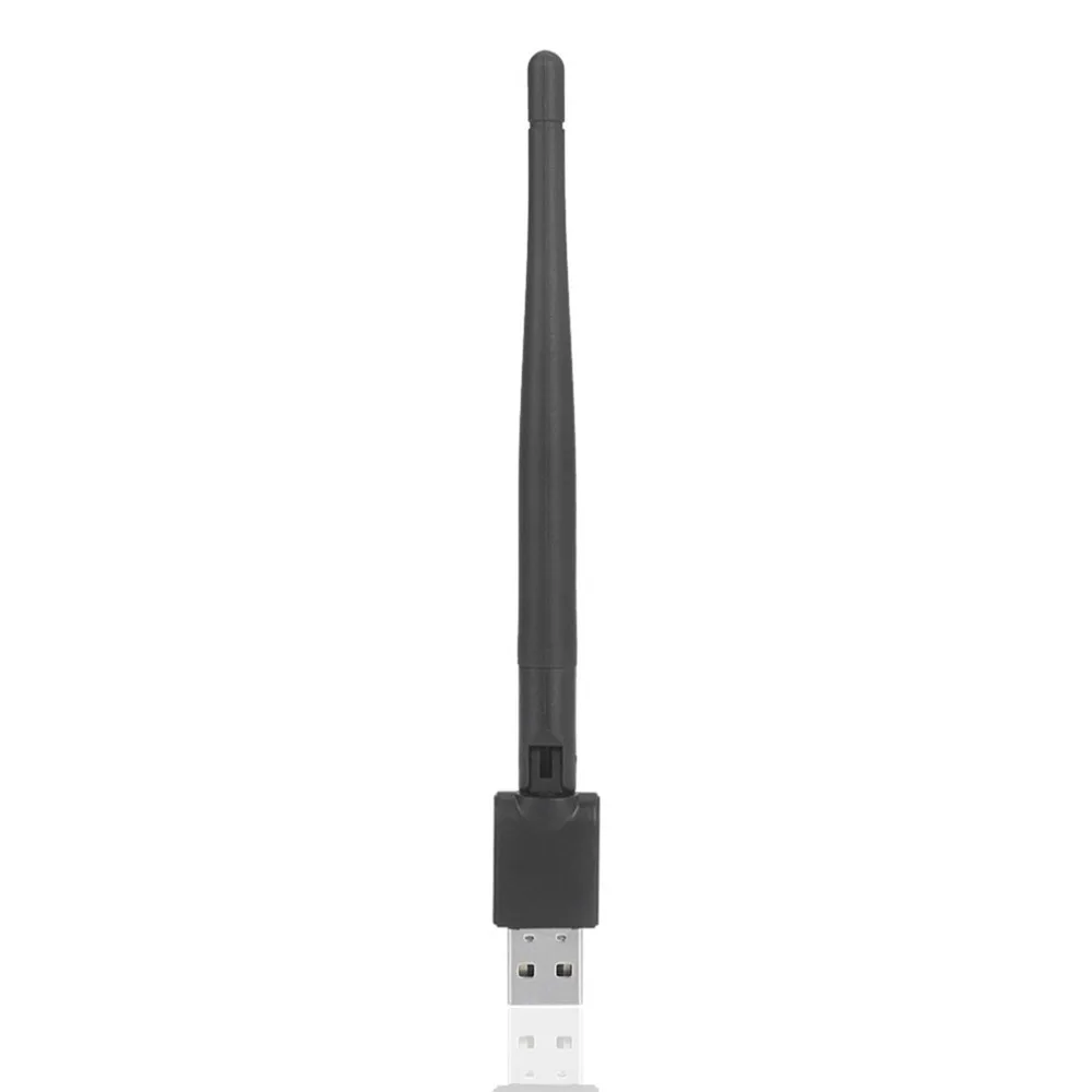 Rt5370 USB 2,0 150 Мбит/с WiFi антенна MTK7601 беспроводная сетевая карта 802.11b/g/n LAN адаптер с поворотная антенна Прямая поставка