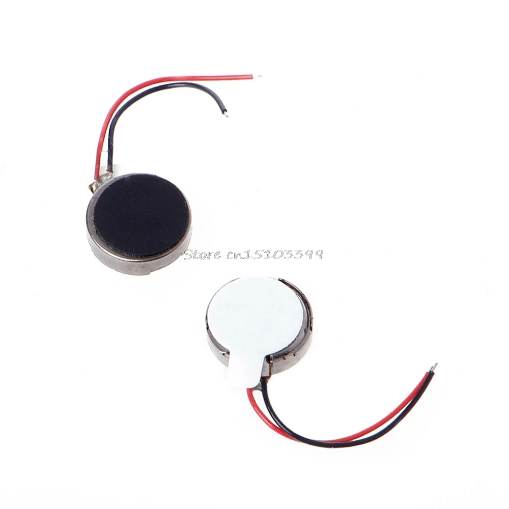 > 10x DC 3V 70mA 12000 RPM For Phone Coin Flat Vibrating Vibration Motor 1030 > 10x DC 3V 70mA 12000 RPM For Phone Coin Flat Vibrating Vibration Motor 1030