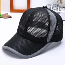 Летняя дышащая сетчатая бейсбольная Кепка Gorras para hombre, Мужская Спортивная Кепка, Женская шляпка, Femme casquette homme