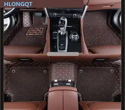 Hlongqt Коврики для BMW 4 серии Купе F32 M4 F82 2014-2018 футов шаг Коврики высокое качество 2 Слои Вышивка кожа + Провода катушки