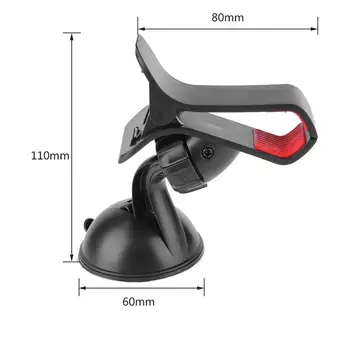 

Car Holder Flexible 360° Rotation Auto Mount Mobile Holder Bracket For Smartphone Car Phone Holder Stand Support GPS DVR Phone