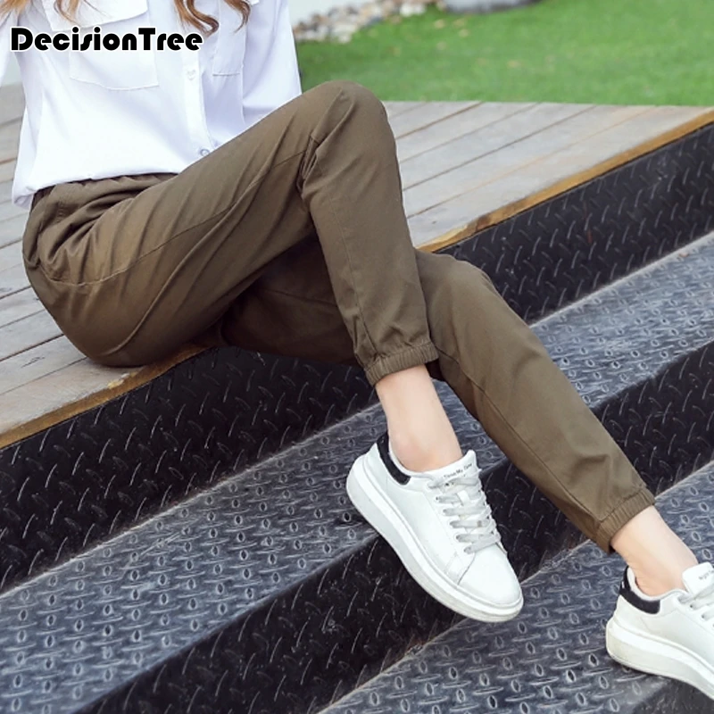 

2017 summer sweat pants women sporting fashion casual femme hip hop dance hot harem hot elastic waist trousers female sweatpants