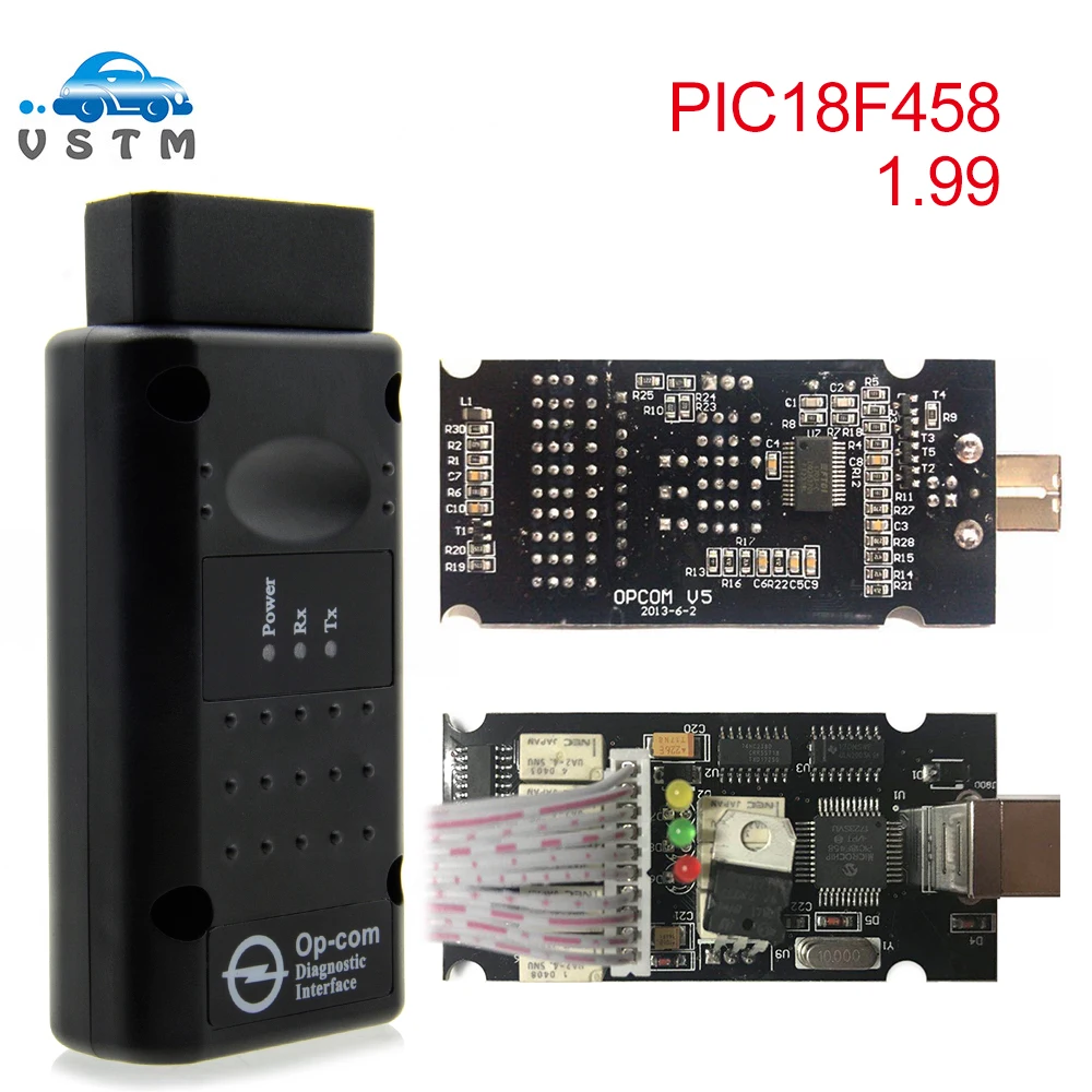 

OPCOM V1.95 1.99 OP COM V1.59 1.70 1.78 with PIC18F458 Chip Diagnostic Tool OpCom Can Diagnostic for opel OBD2 OBDII Scanner