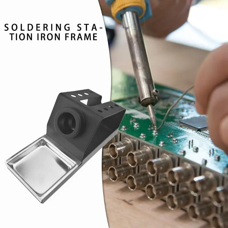 

Electric Welding Tips Support Platform Soldering Iron Frame Repair Tool Solder Sponge Frame Soldering Stand Holder